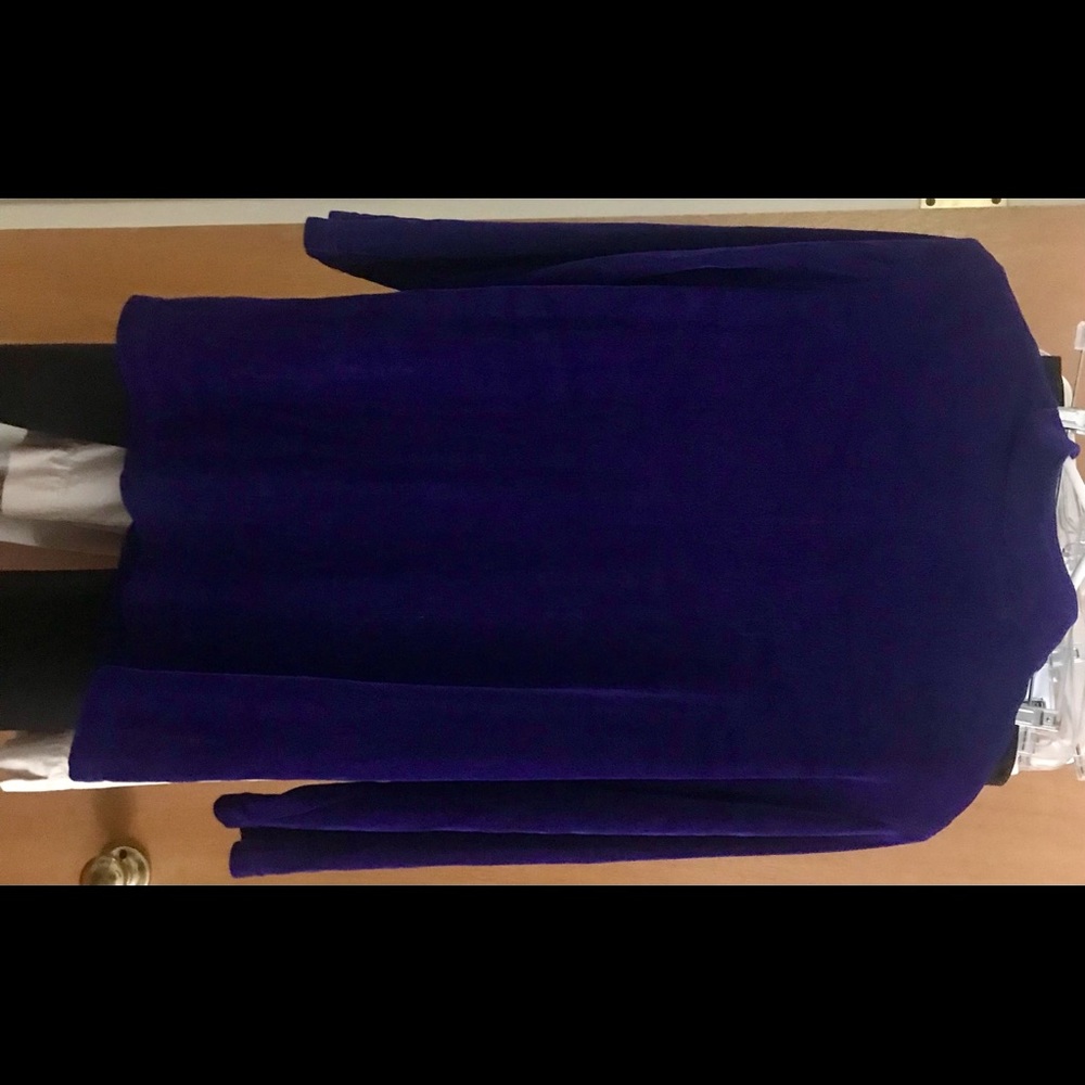 New Vikki Vi Purple Top or Jacket Button Down 1XP made in USA - Picture 4 of 12